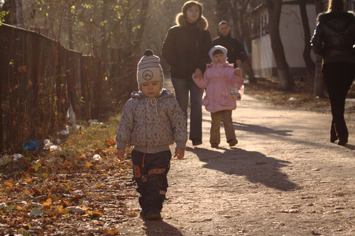 Солнце в объектив